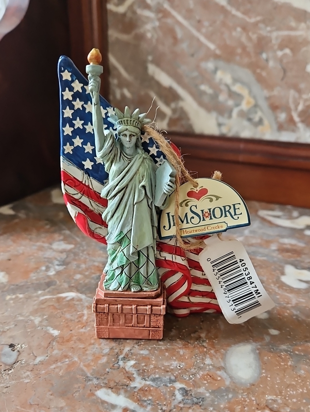 2016 Jim Shore Statue Of Liberty Ornament